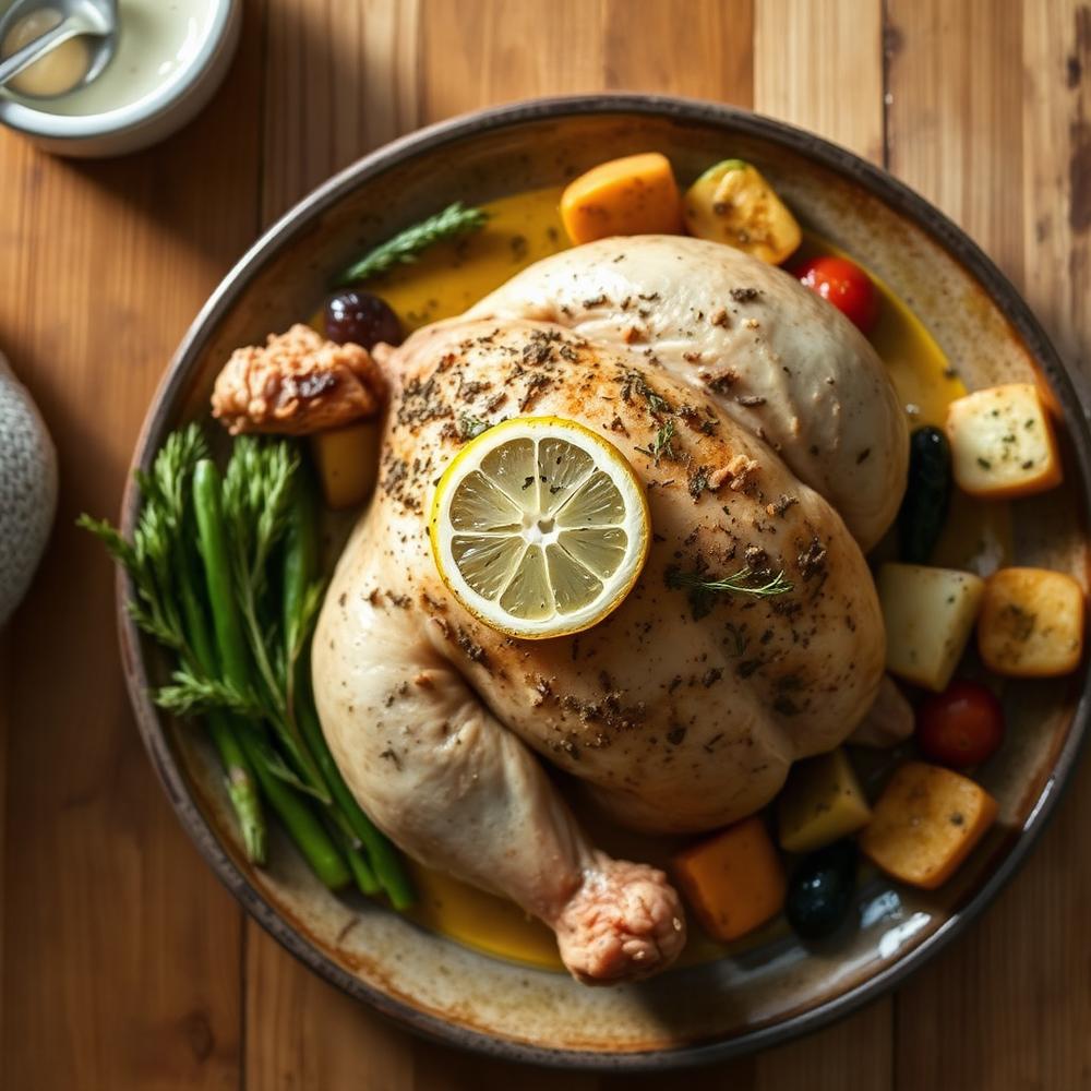 Lemon Herb Roast Chicken