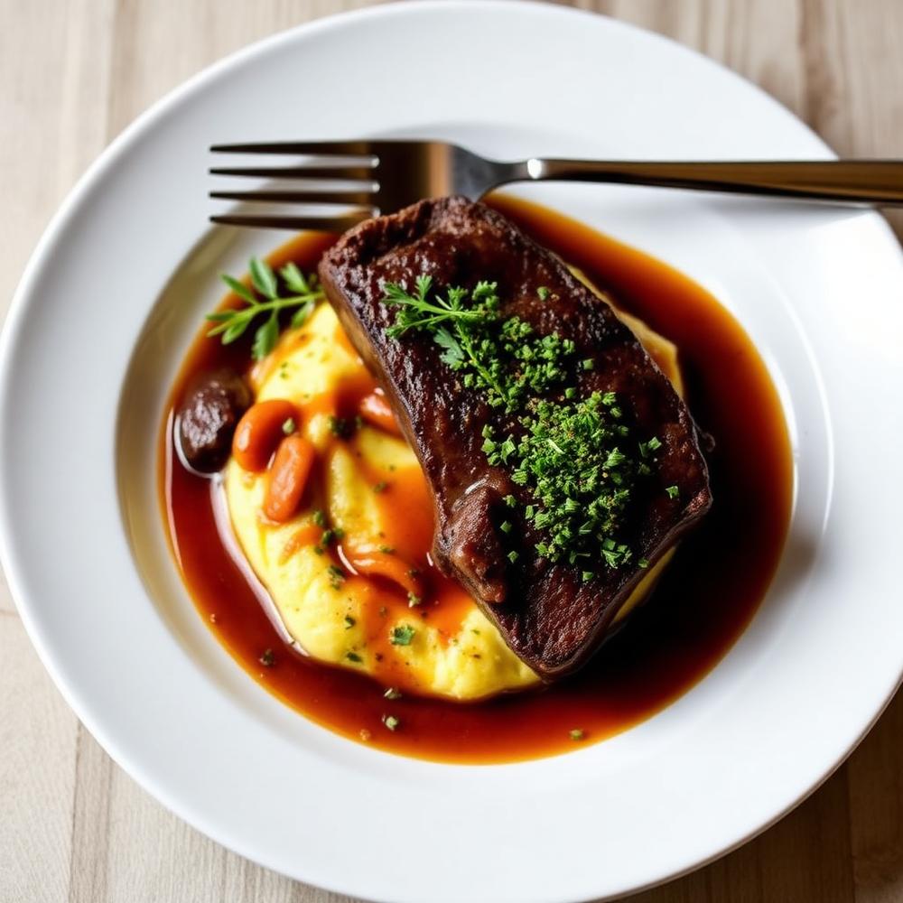 Red Wine Braised Short Rib